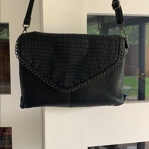 Black cross body bag